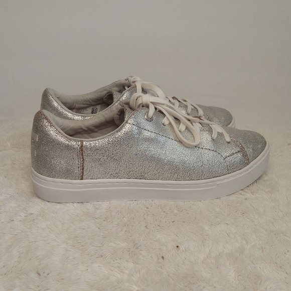 Toms Silver Sneakers - Picture 6 of 11